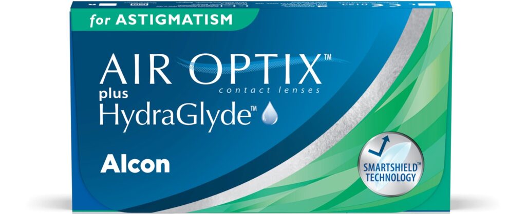 Alcon Air Optix Plus HydraGlyde havi kontaktlencse asztigmatizmusra