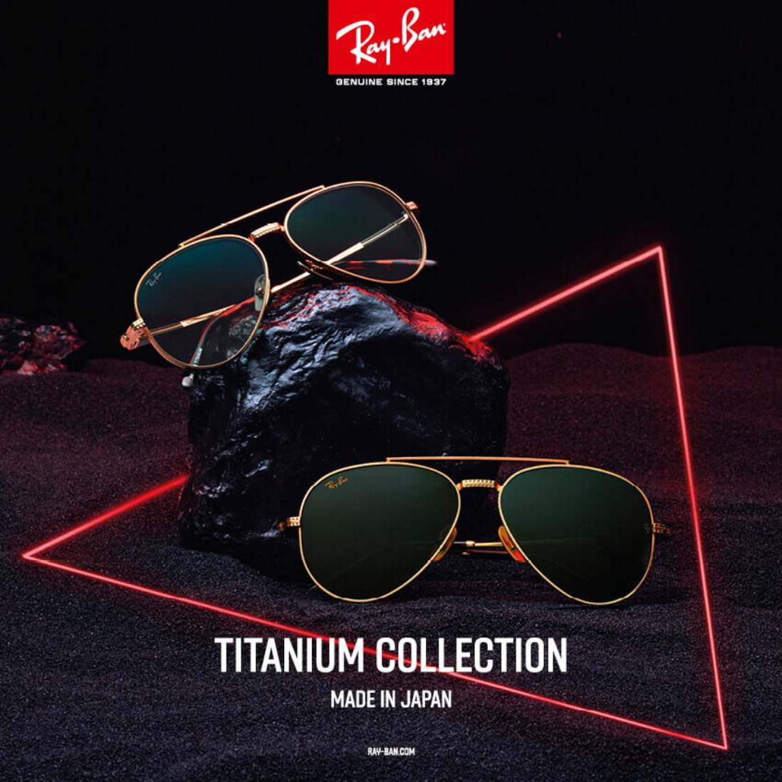 Ray-Ban titanium collection